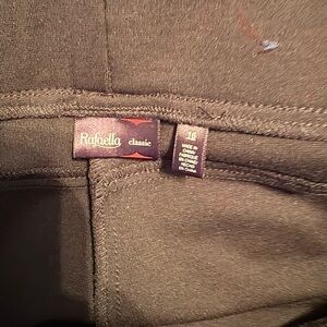 Rafaella Classic Dark Brown Trousers